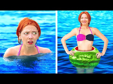 WEIRD SUMMER HACKS | FUNNY & CRAZY WAYS TO HAVE FUN img