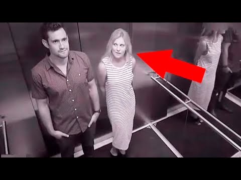 10 WEIRD ELEVATOR MOMENTS CAUGHT ON CAMERA img